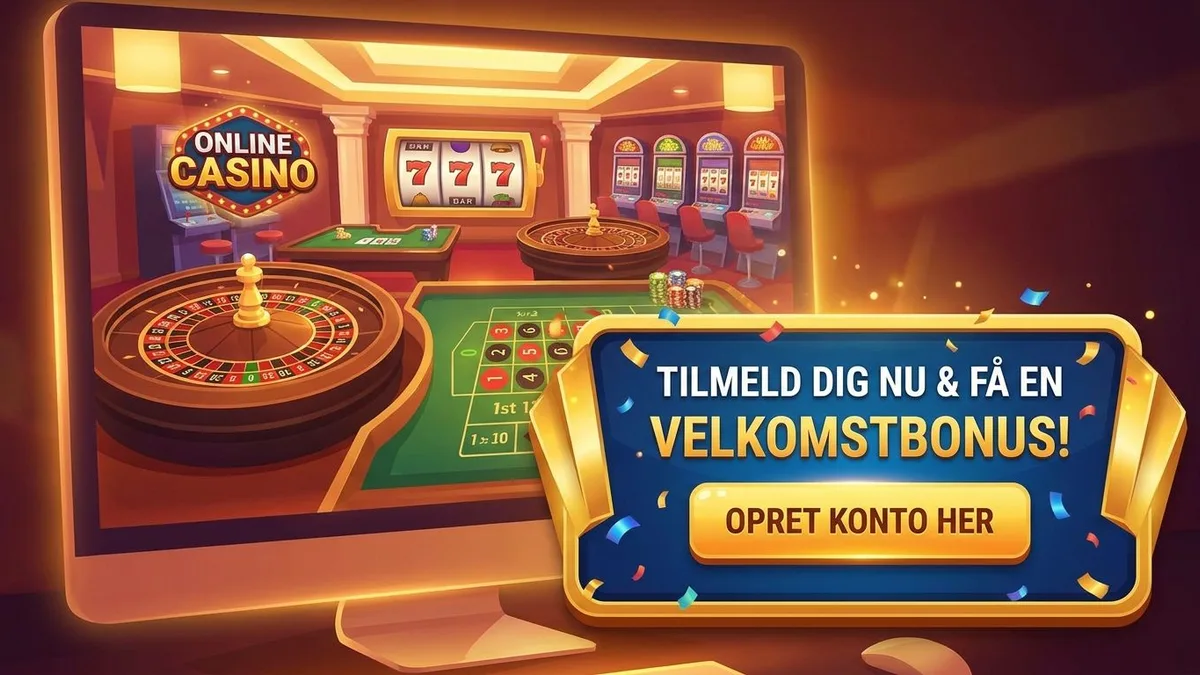 Opret konto med bonus